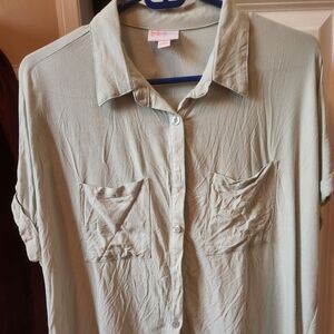 LuLaRoe Sage Button-Down Shirt